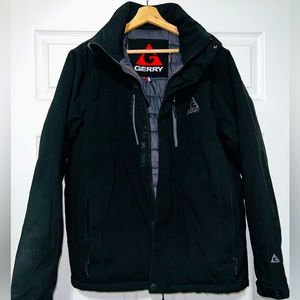 New Gerry Pro Sphere Insulated Jacket - Men's Black/Charcoal, Medium